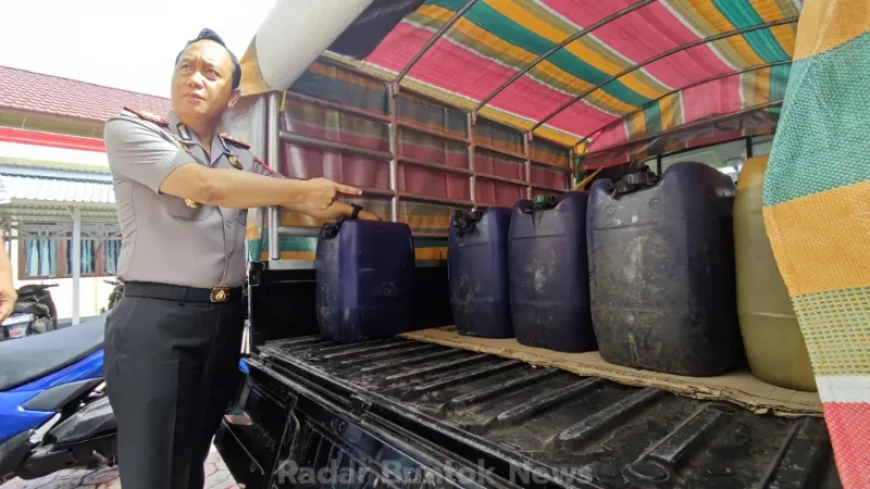 Beli di Barsel, Dijual ke Bartim: Polisi Gagalkan Pengangkutan 400 Liter Pertalite Subsidi